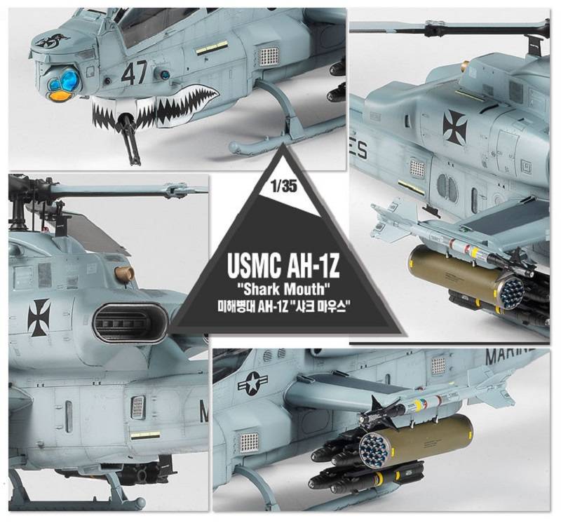 USMC UH-12 Shark Mouth – Image 3