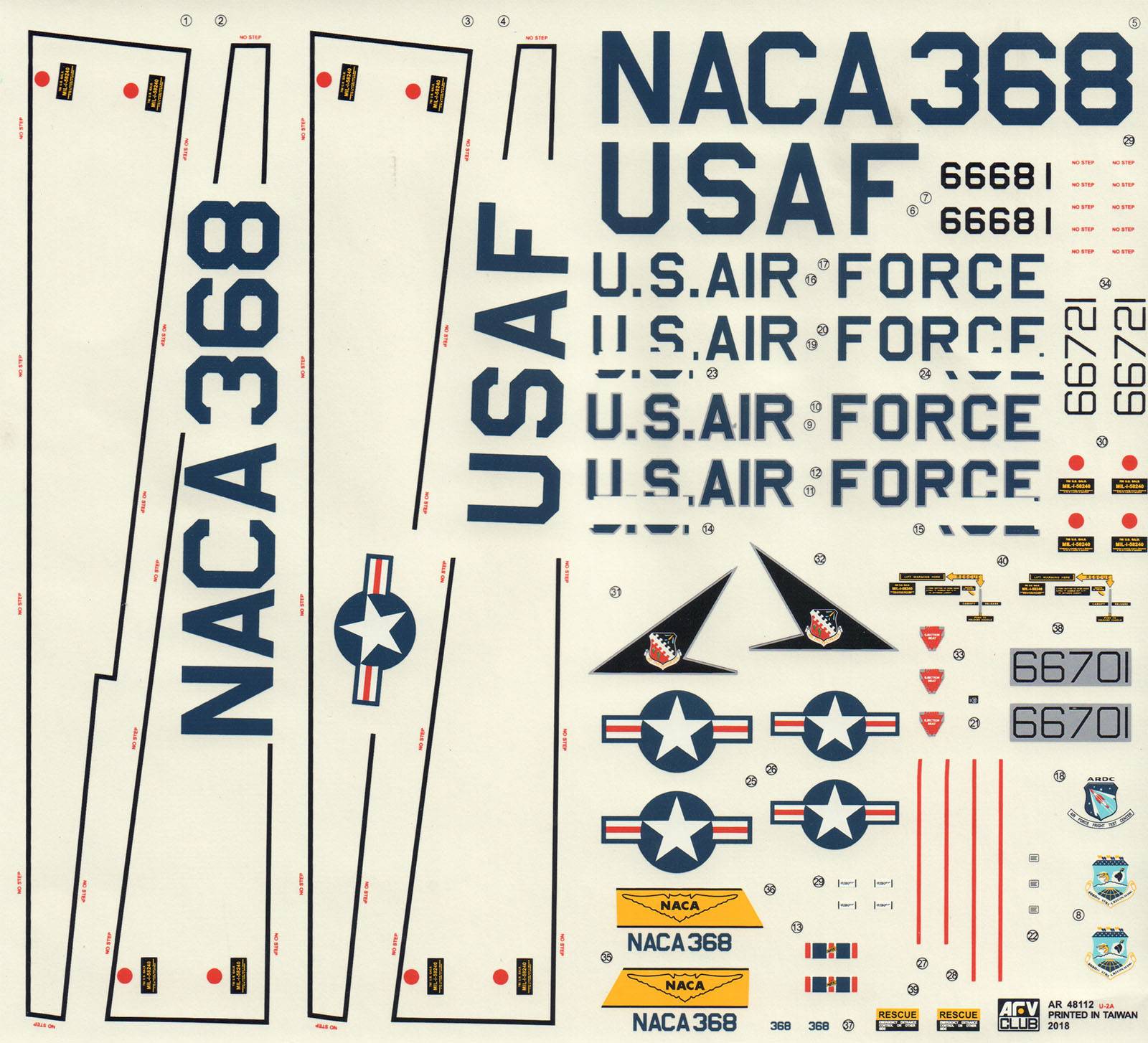 U-2A Dragon Lady High Altitude Reconnaissance Aircraft – Image 2