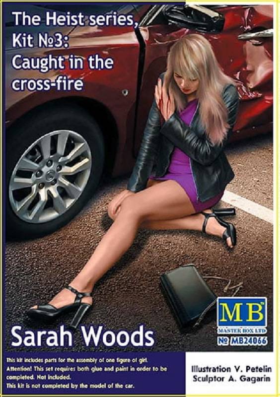 The Heist series, Kit №3 Caught in the cross-fire Sarah Woods