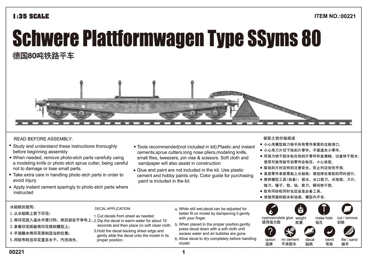 Schwere Plattformwagen Type SSyms 80 – Image 6