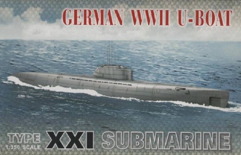 German WW II U-BOAT Typ XXI Submarine