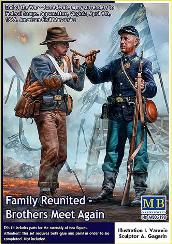American Civil War series Family Reunited - Brothers Meet Again