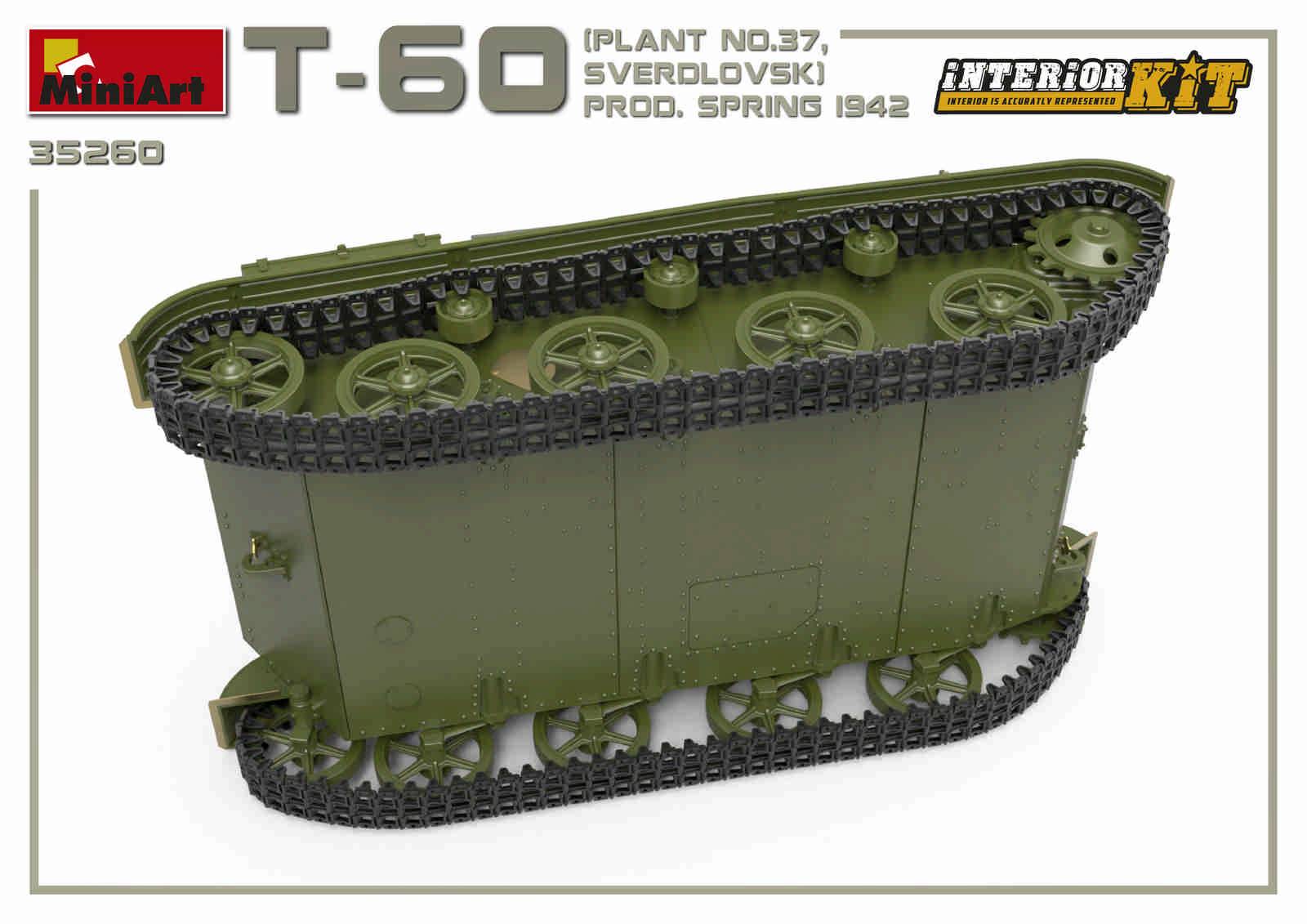 T-60 PLANT N.37, SVERDLOVSK PROD. SPRING 1942. INTERIOR KIT – Image 9