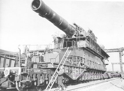 German 80cm K(E) Railway Gun "Dora" – Image 31