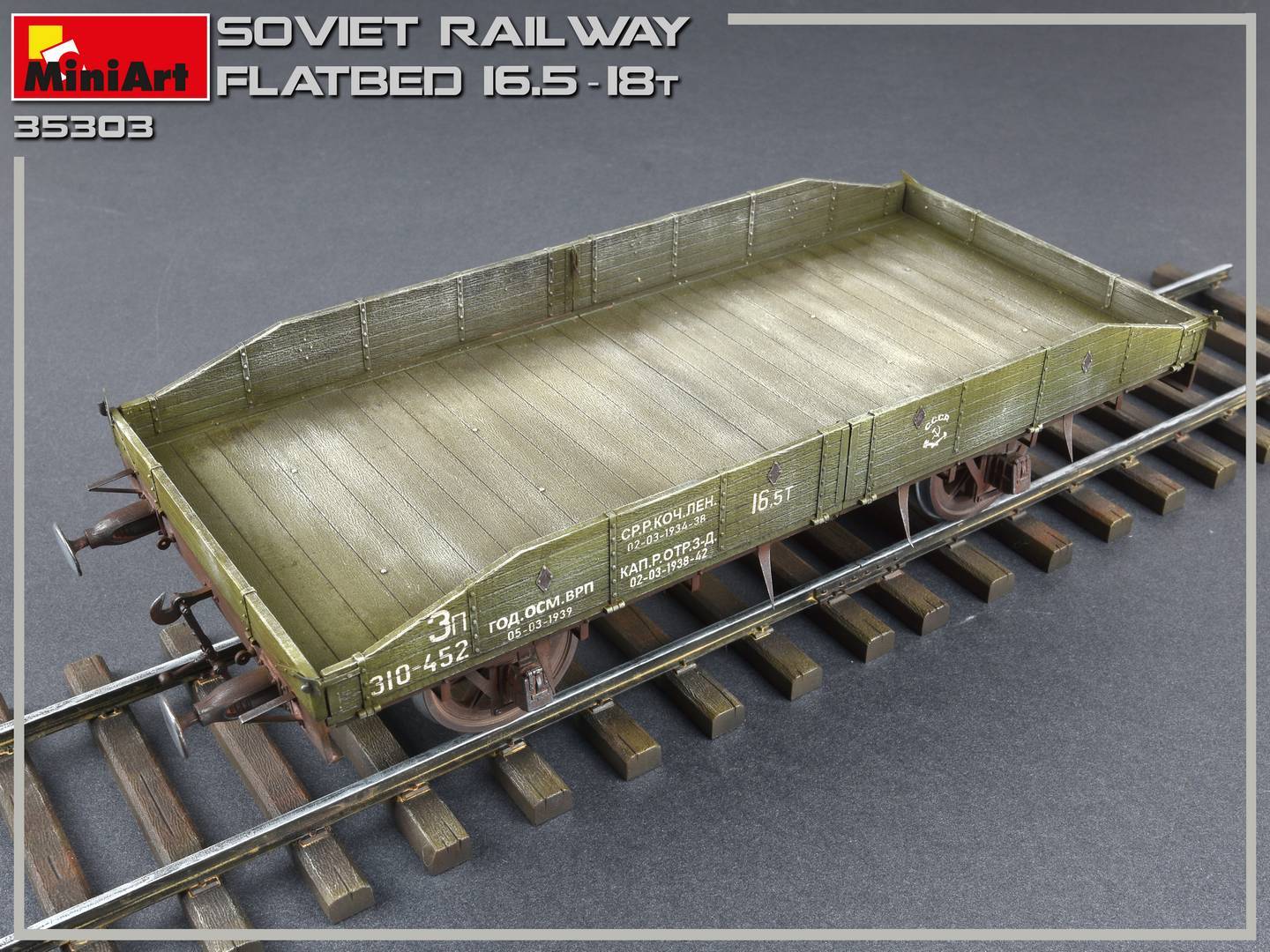 SOVIET RAILWAY FLATBED 16,5-18t – Image 3