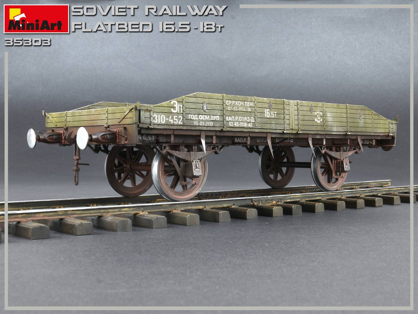SOVIET RAILWAY FLATBED 16,5-18t – Image 4