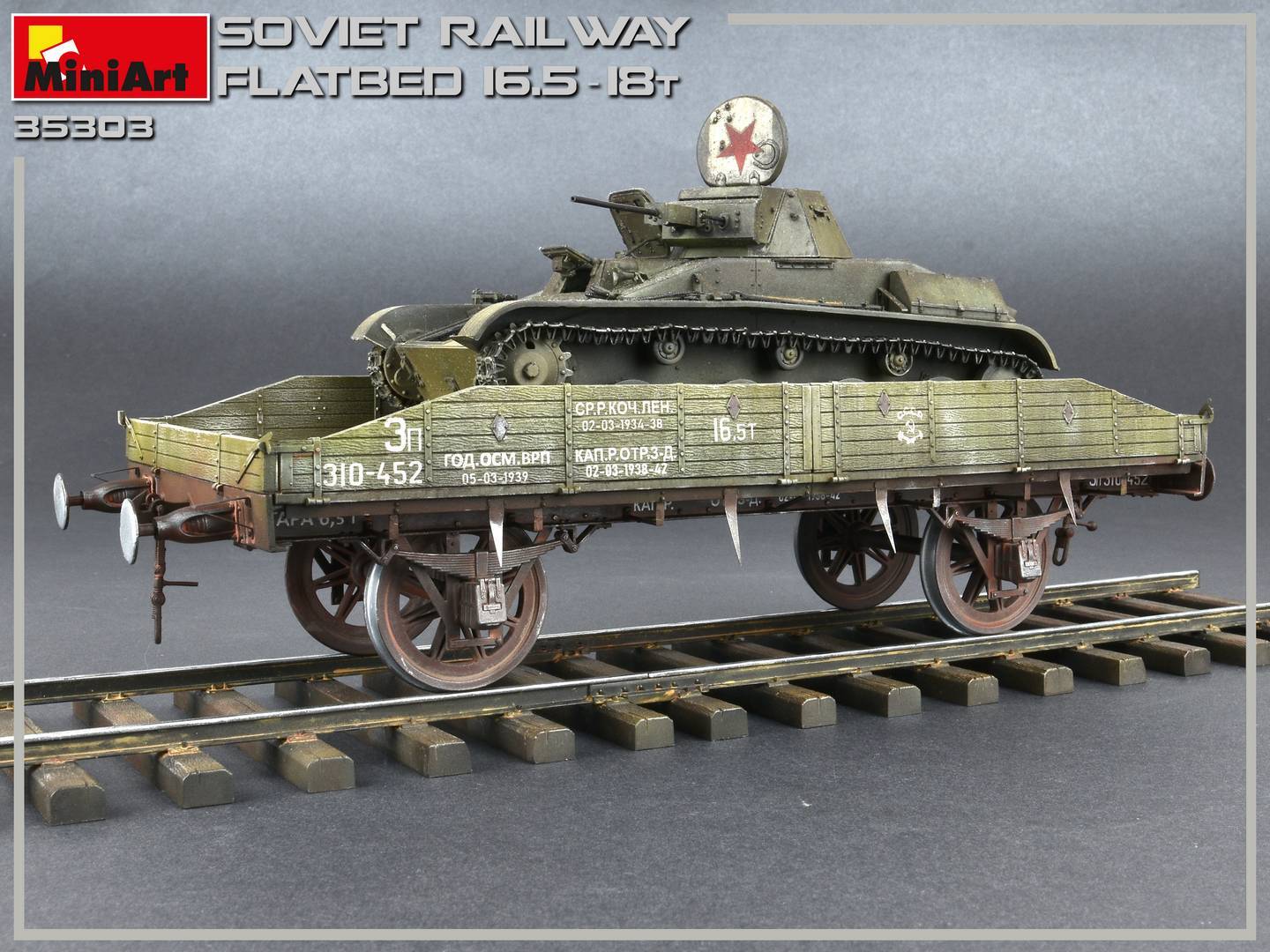 SOVIET RAILWAY FLATBED 16,5-18t – Image 5