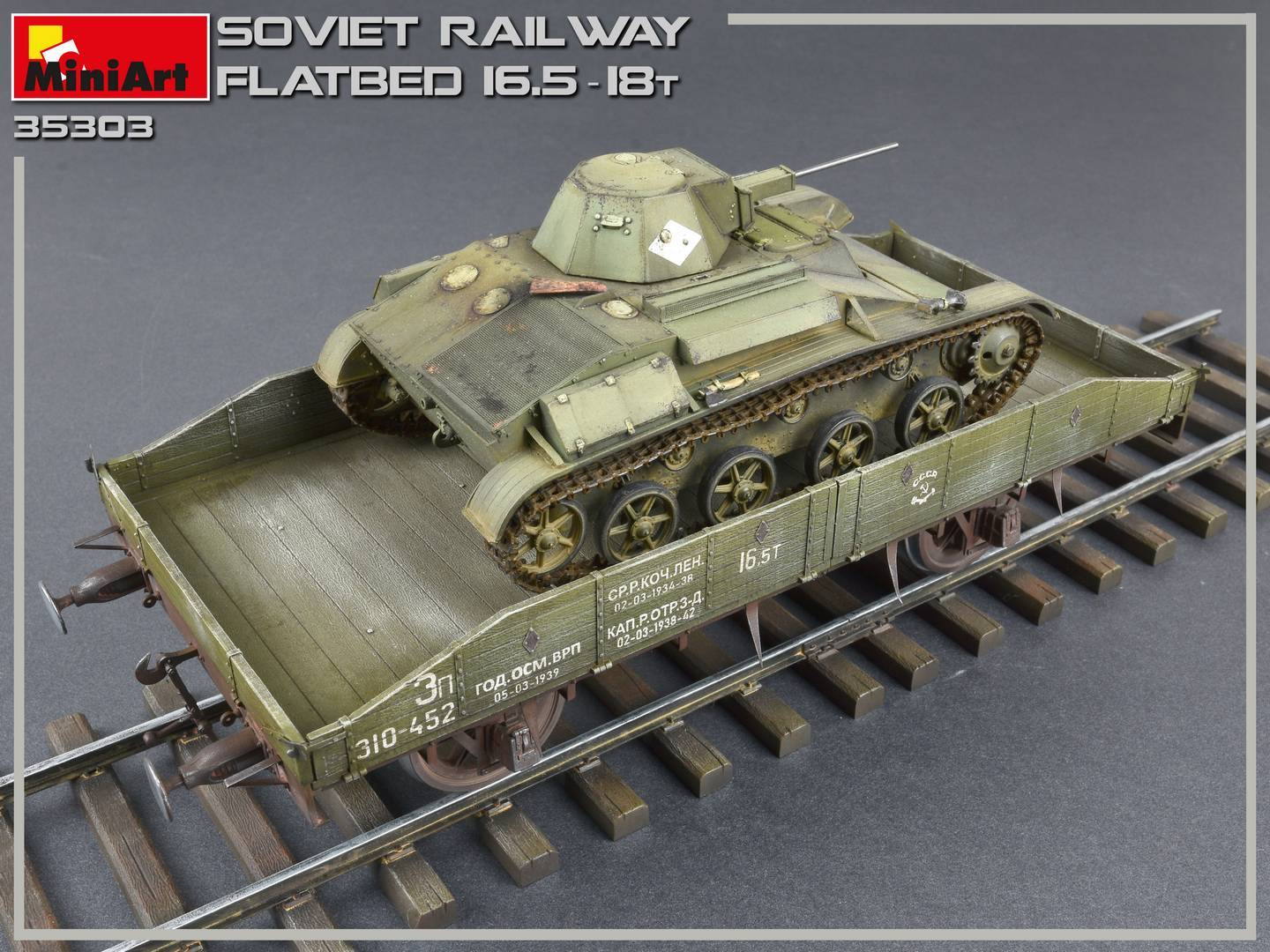 SOVIET RAILWAY FLATBED 16,5-18t – Image 6