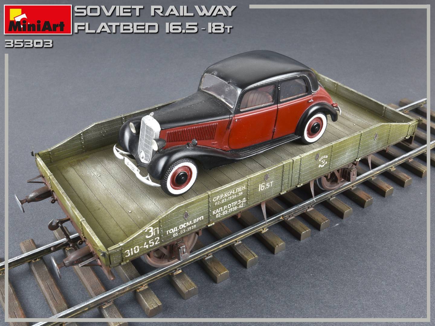 SOVIET RAILWAY FLATBED 16,5-18t – Image 7