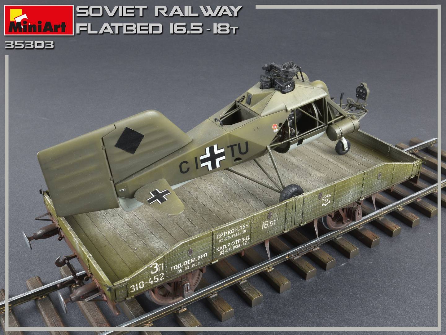 SOVIET RAILWAY FLATBED 16,5-18t – Image 8