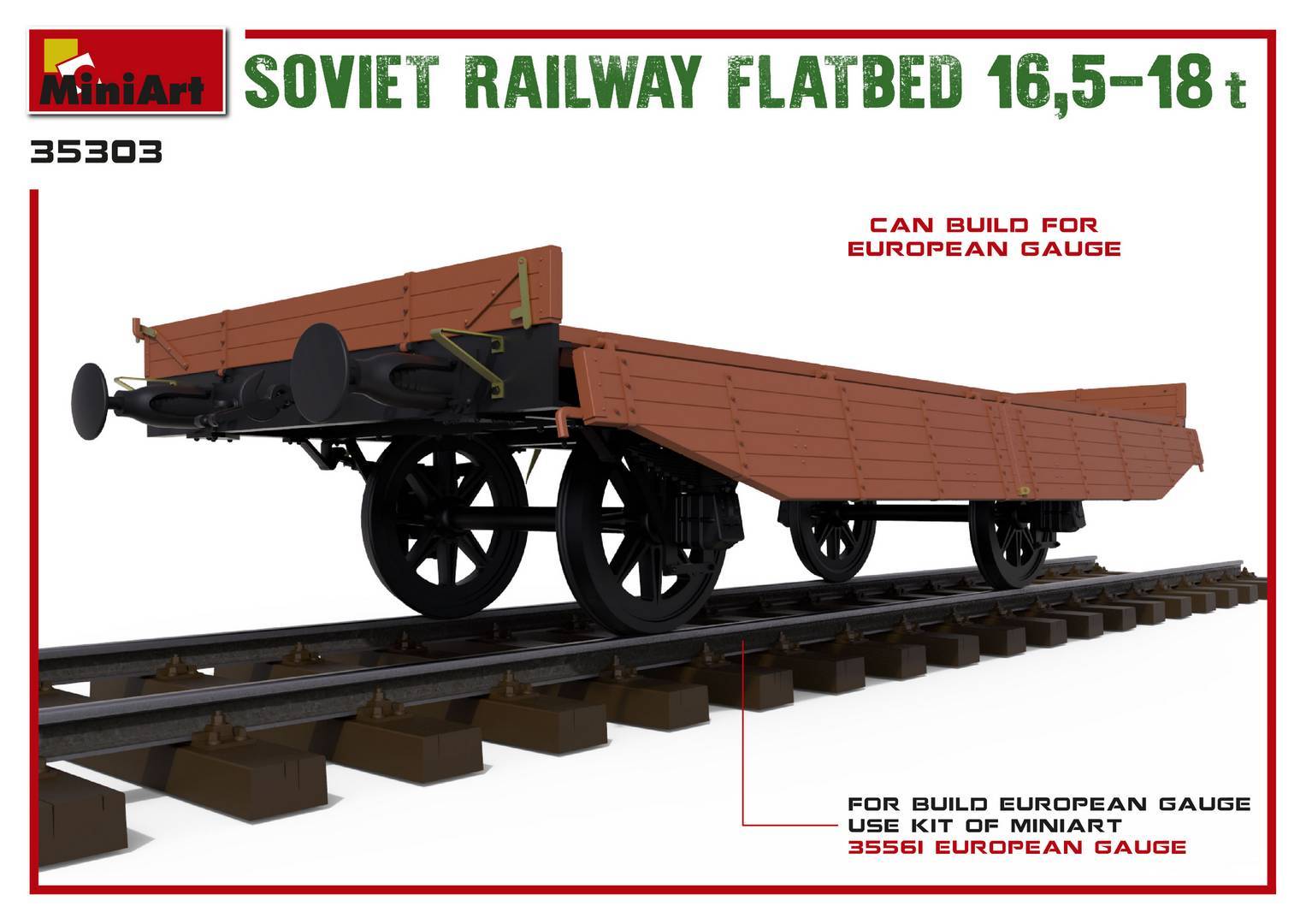 SOVIET RAILWAY FLATBED 16,5-18t – Image 13
