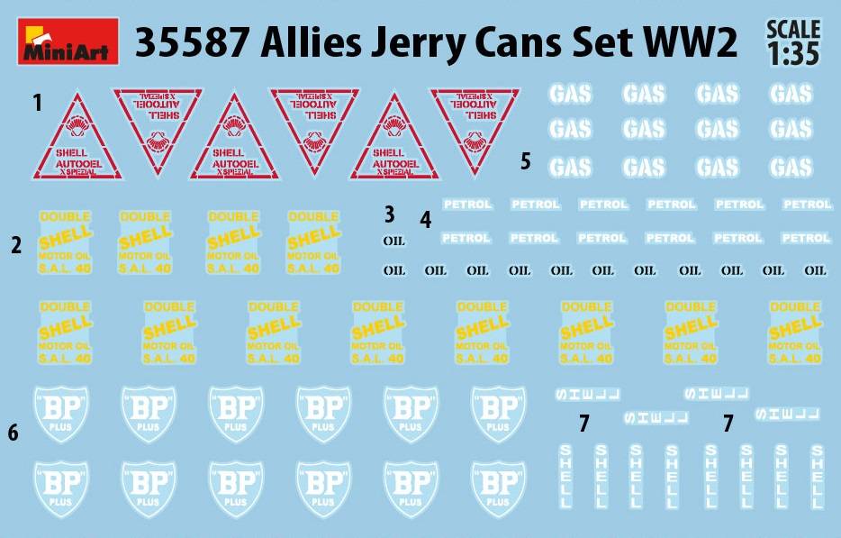 ALLIES JERRY CANS SET WW2 – Image 3