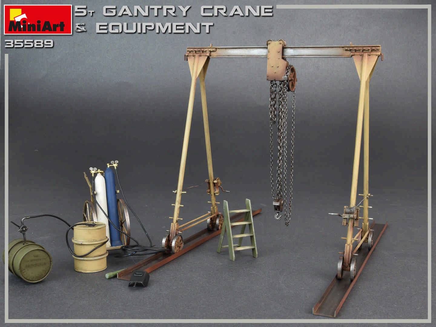 5 TON GANTRY CRANE & EQUIPMENT – Image 2