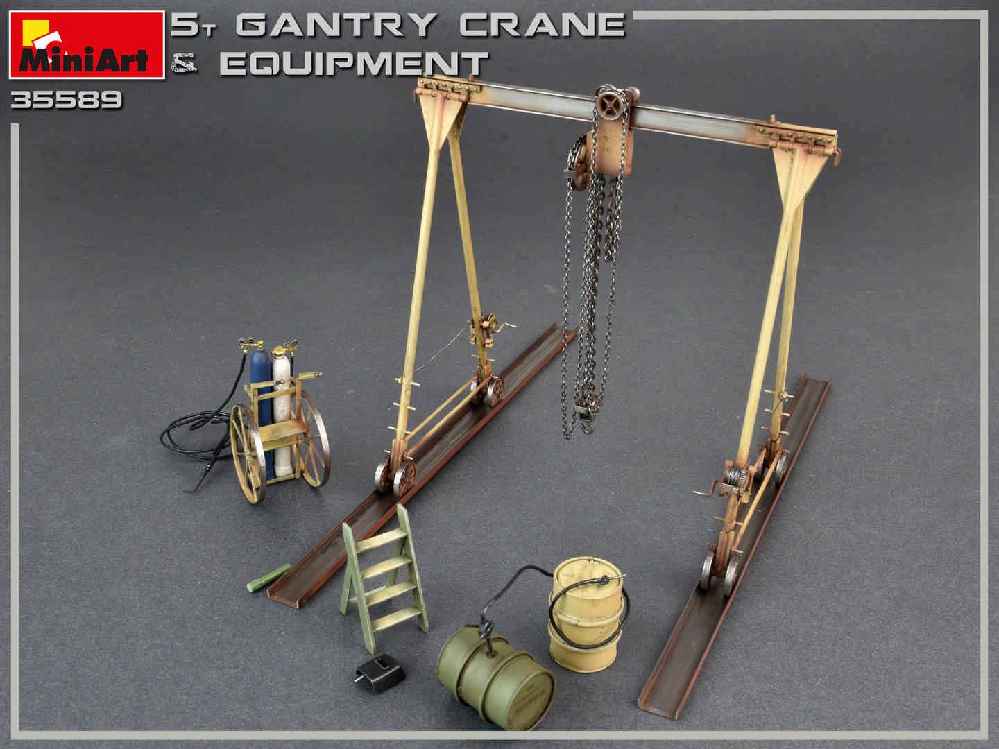 5 TON GANTRY CRANE & EQUIPMENT – Image 3