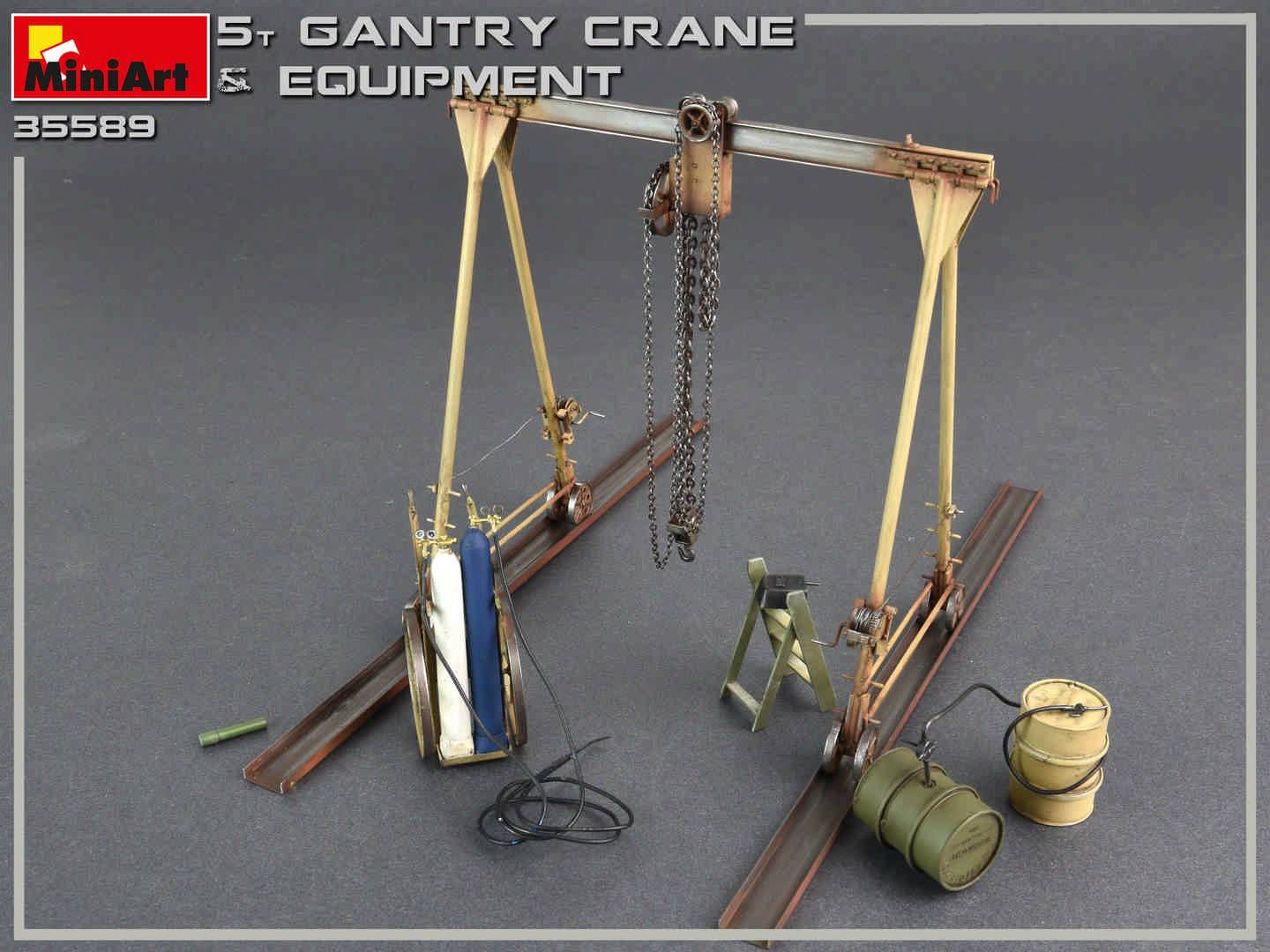 5 TON GANTRY CRANE & EQUIPMENT – Image 4