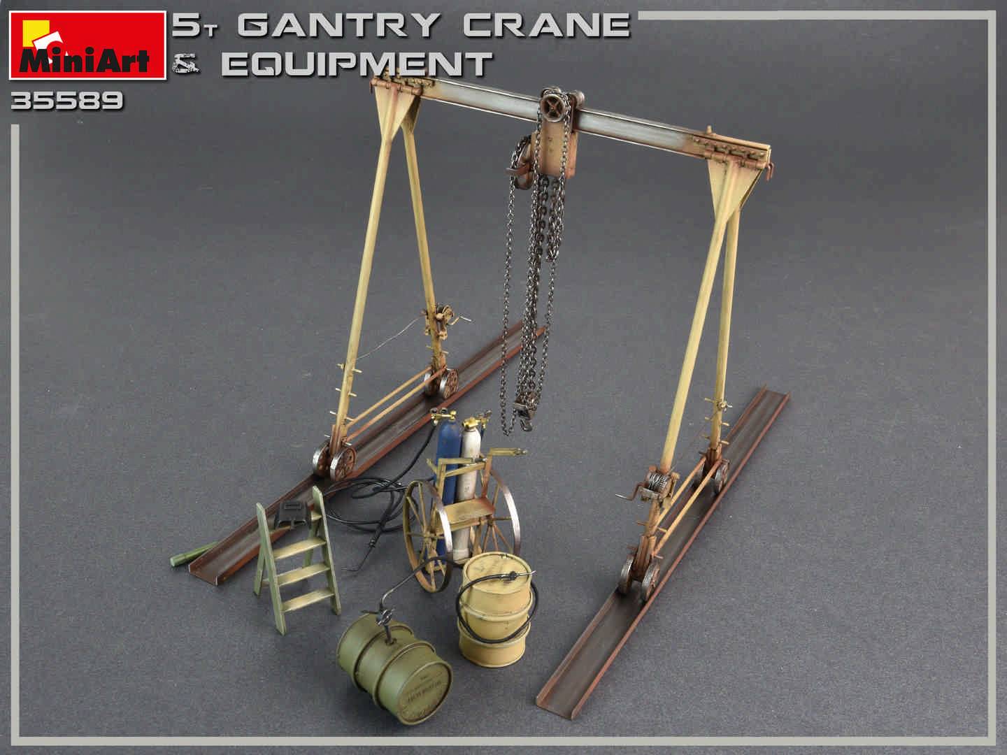 5 TON GANTRY CRANE & EQUIPMENT – Image 5
