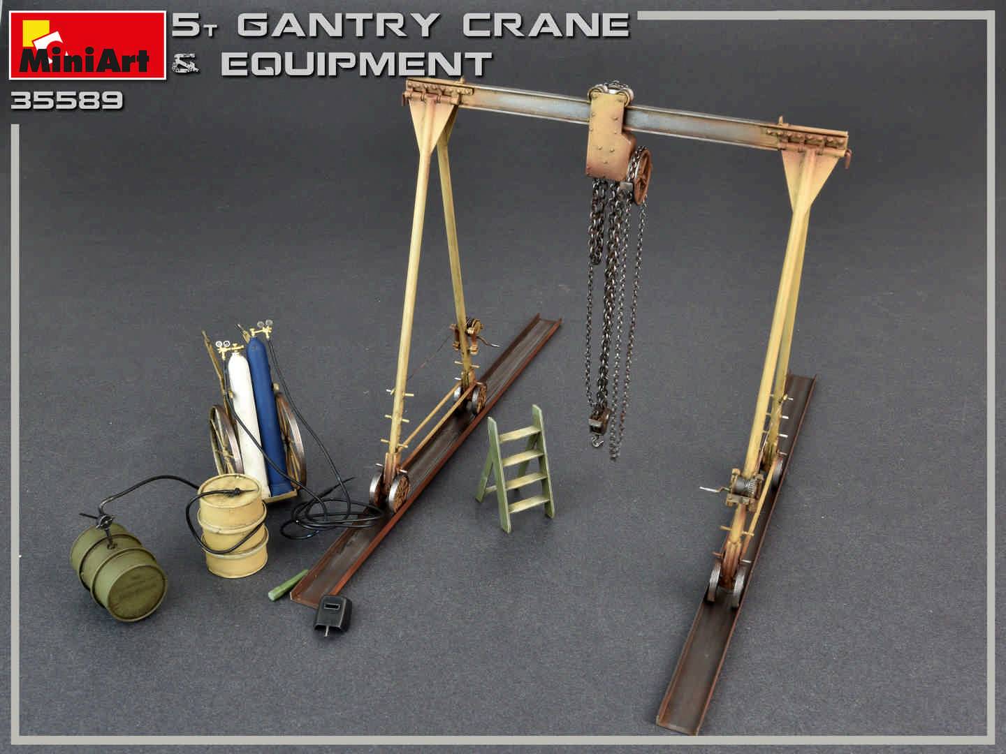 5 TON GANTRY CRANE & EQUIPMENT – Image 7