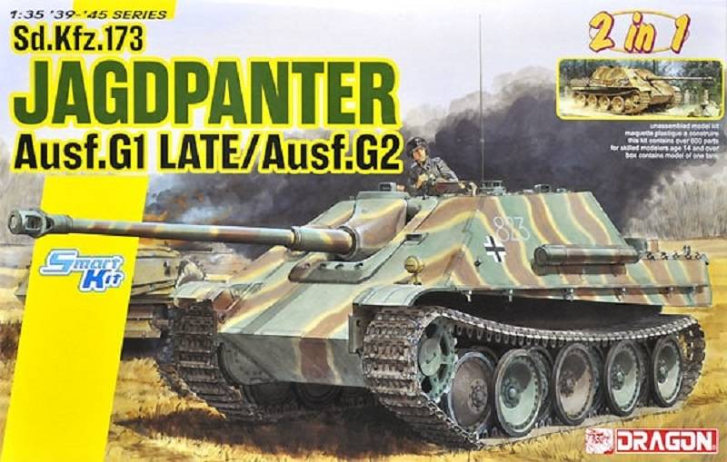 Sd.Kfz.173 Jagdpanther Ausf.G1 Late / Ausf.G2 2 in 1