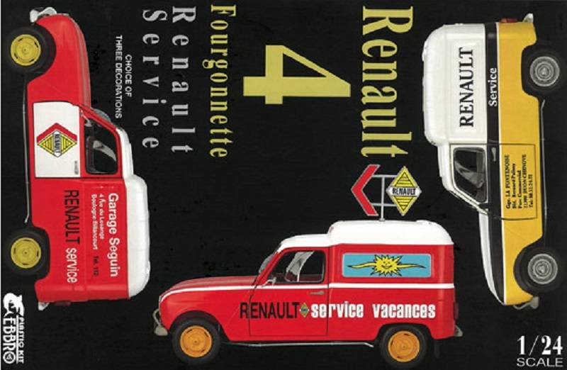 Renault 4 Fourgonnette Renault Service