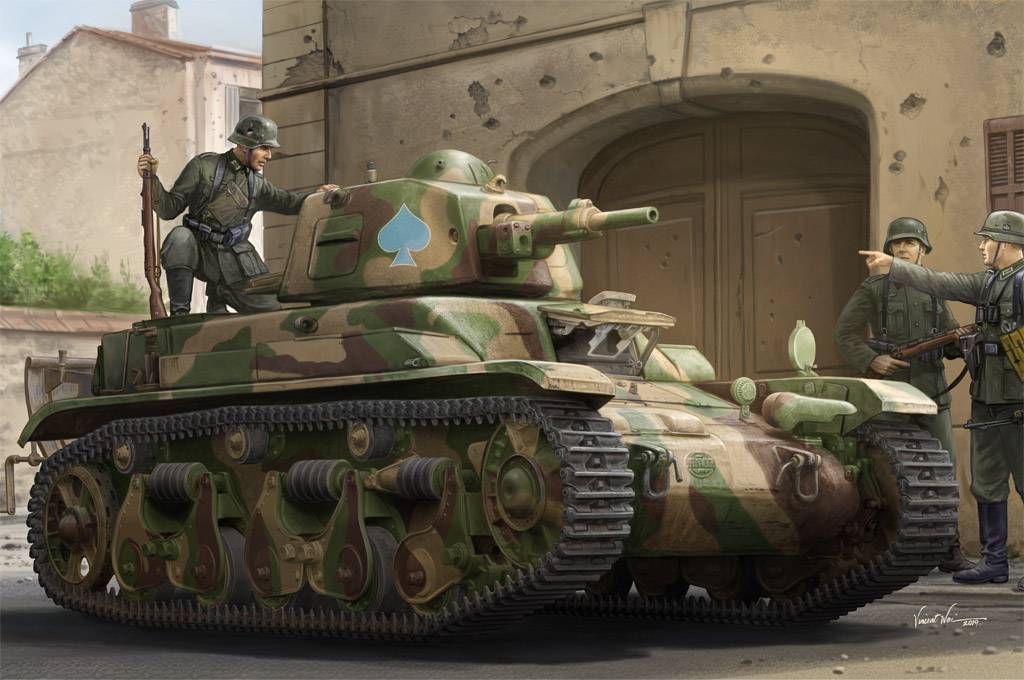French R39 Light Infantry Tank – Image 2