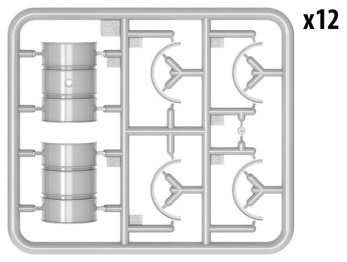GERMAN 200L FUEL DRUMS WW2 – Image 5