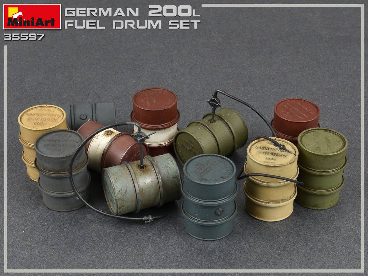 GERMAN 200L FUEL DRUMS WW2 – Image 3