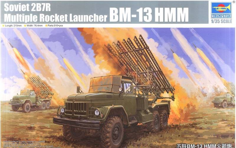 Soviet 2B7R Multiple Rocket Launcher BM-13 NMM