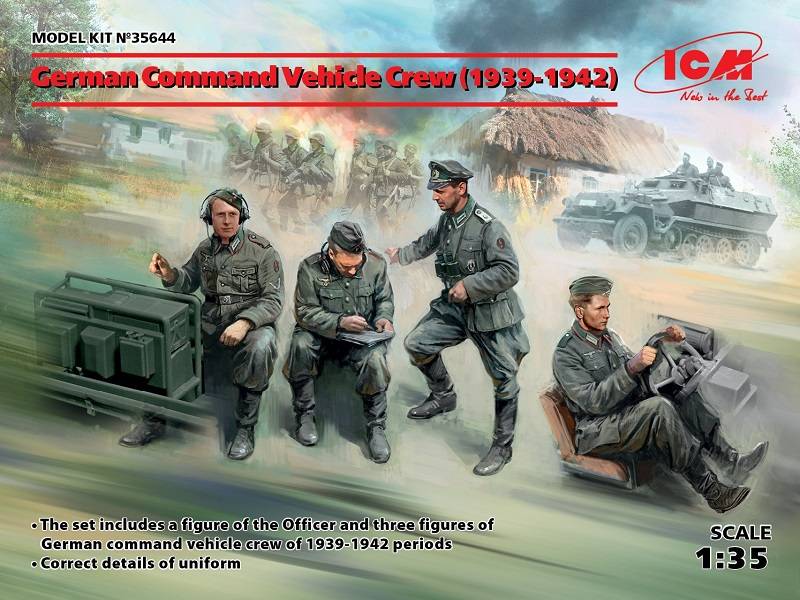 German Command Vehicle Crew (1939-1942)
