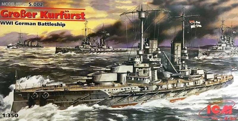 Großer Kurfürst WWI German Battleship