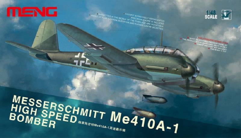 MESSERSCHMITT Me410A-1 HIGH SPEED BOMBER