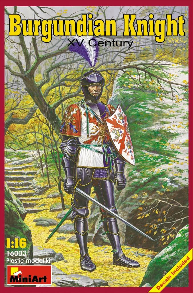 BURGUNDIAN KNIGHT XV CENTURY