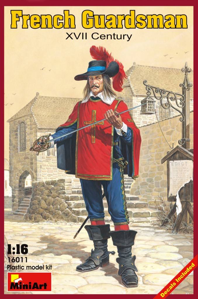 FRENCH GUARDSMAN XVII CENTURY