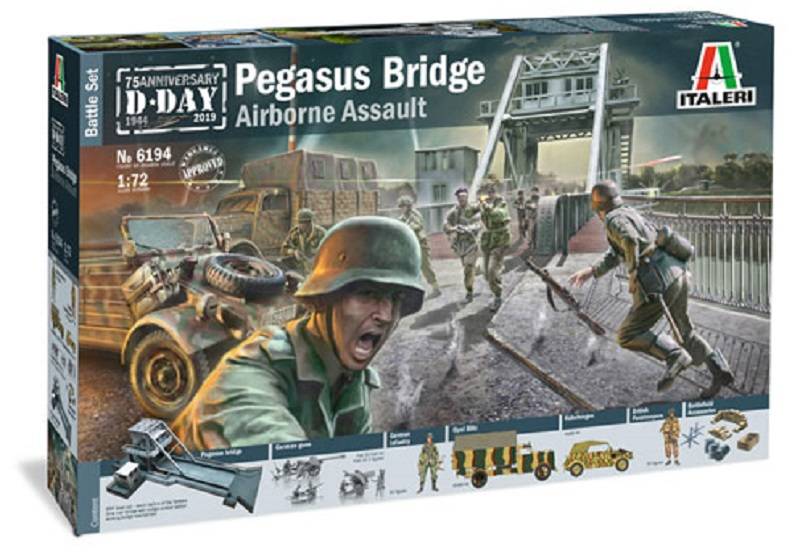 PEGASUS BRIDGE - Airborne Assault D.Day 75°Ann.1944-2019