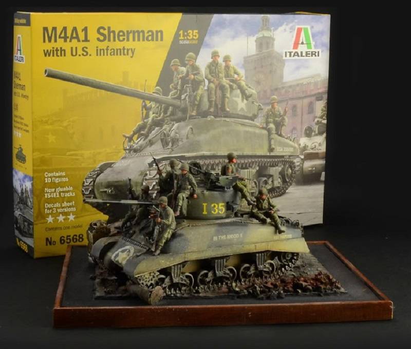 M4A1 SHERMAN WITH U.S. INFANTRY – Image 2