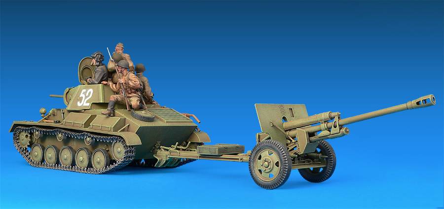 SOVIET T-70M & ZIS-3 w/CREW – Image 5