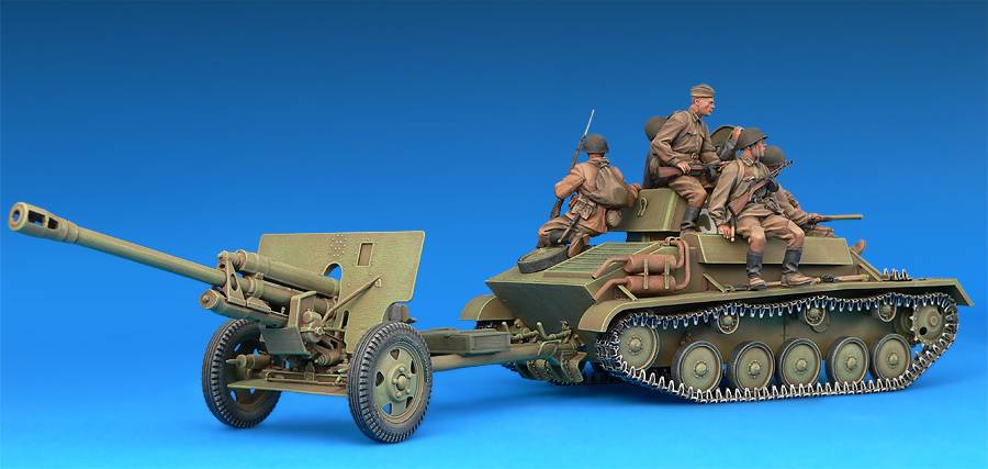 SOVIET T-70M & ZIS-3 w/CREW – Image 6