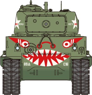 U.S. Medium Tank M4A3E8 Sherman "Easy Eight" (KOREAN WAR) tasca 35023 1/35ème – Image 2