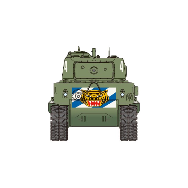 U.S. Medium Tank M4A3E8 Sherman "Easy Eight" (KOREAN WAR) tasca 35023 1/35ème – Image 4