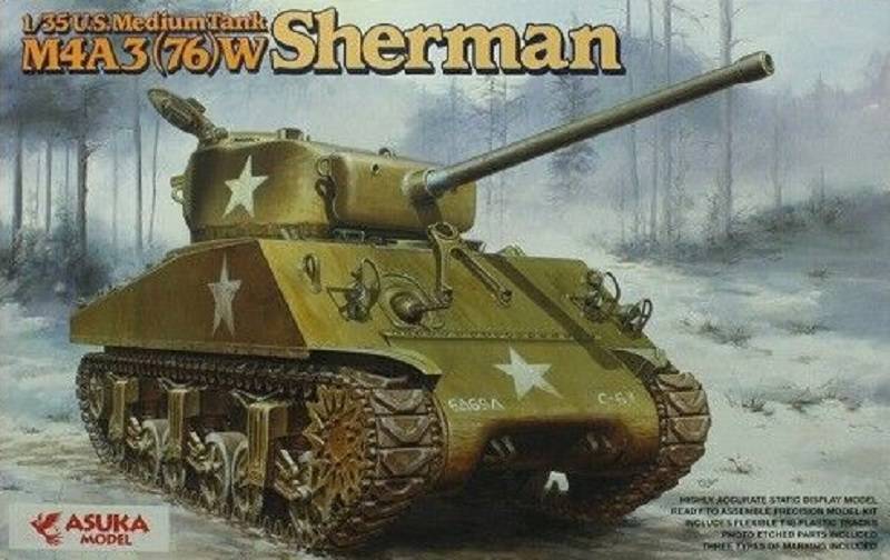 U.S. Medium Tank M4A3(76)W Sherman