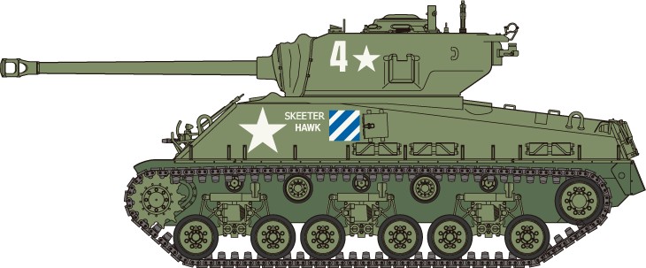 U.S. Medium Tank M4A3E8 Sherman "Easy Eight" (KOREAN WAR) tasca 35023 1/35ème – Image 5