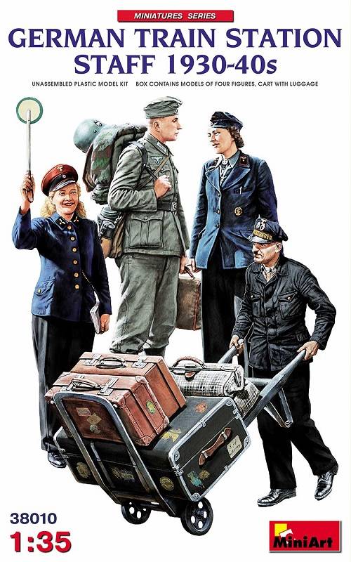GERMAN TRAIN STATION STAFF