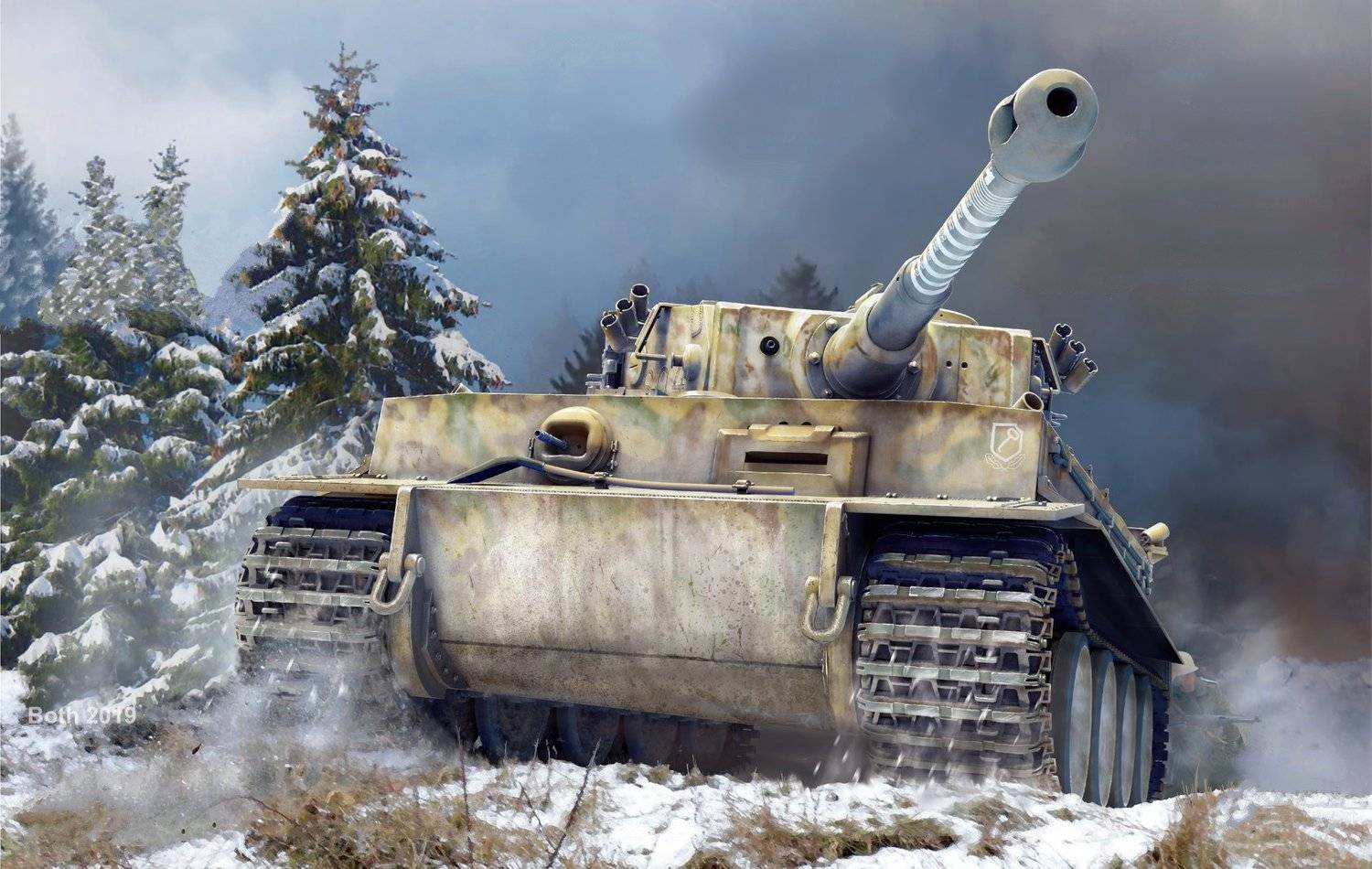 TIGER I EARLY PRODUCTION W/FULL INTERIOR – Image 2