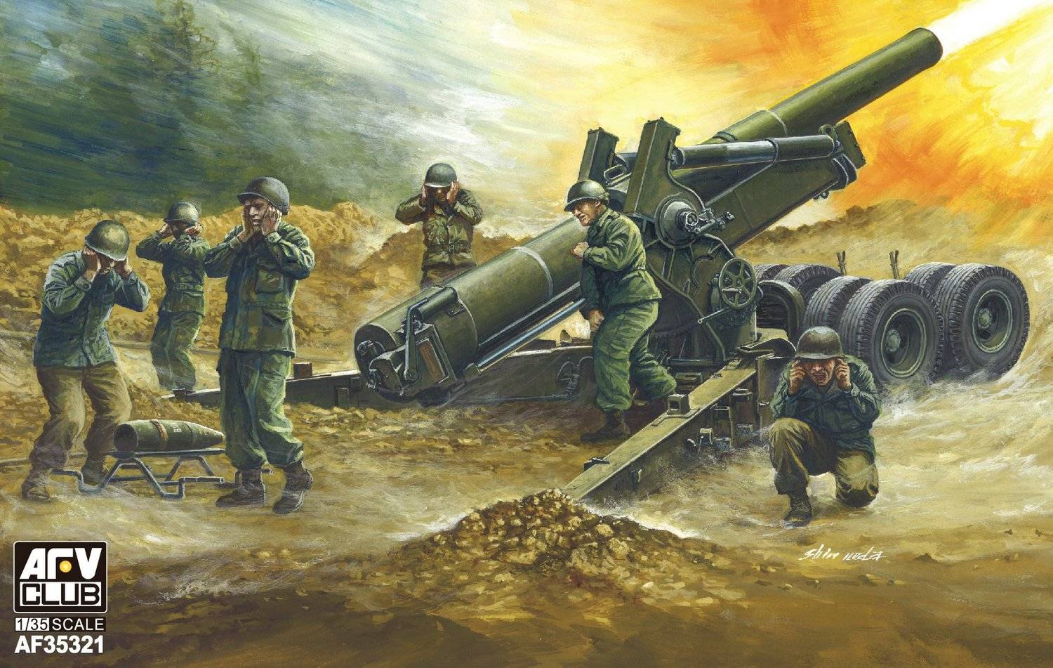 8 inch Howitzer M1 WWII – Image 2