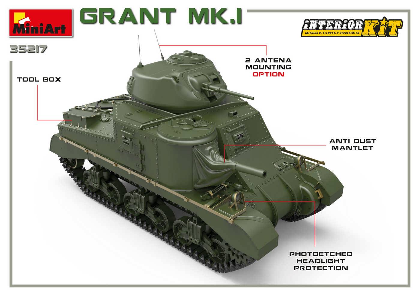 GRANT Mk.I INTERIOR KIT – Image 2