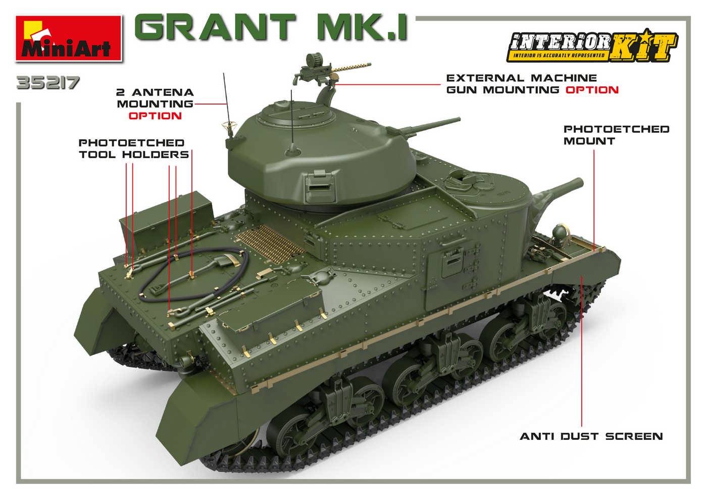 GRANT Mk.I INTERIOR KIT – Image 3