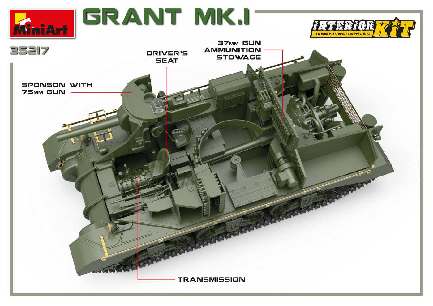 GRANT Mk.I INTERIOR KIT – Image 8