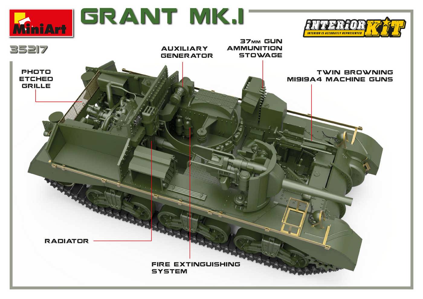GRANT Mk.I INTERIOR KIT – Image 9