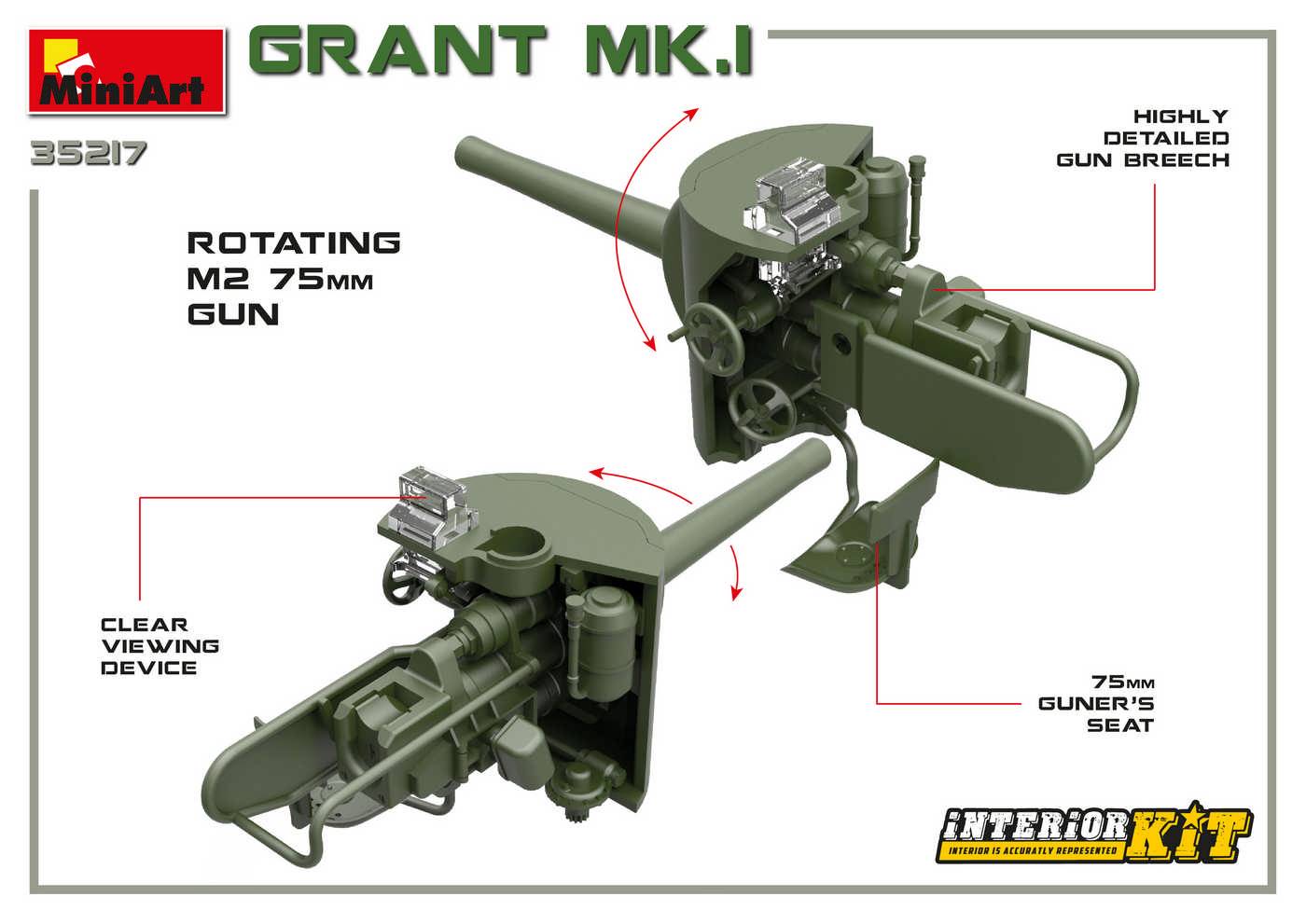 GRANT Mk.I INTERIOR KIT – Image 10