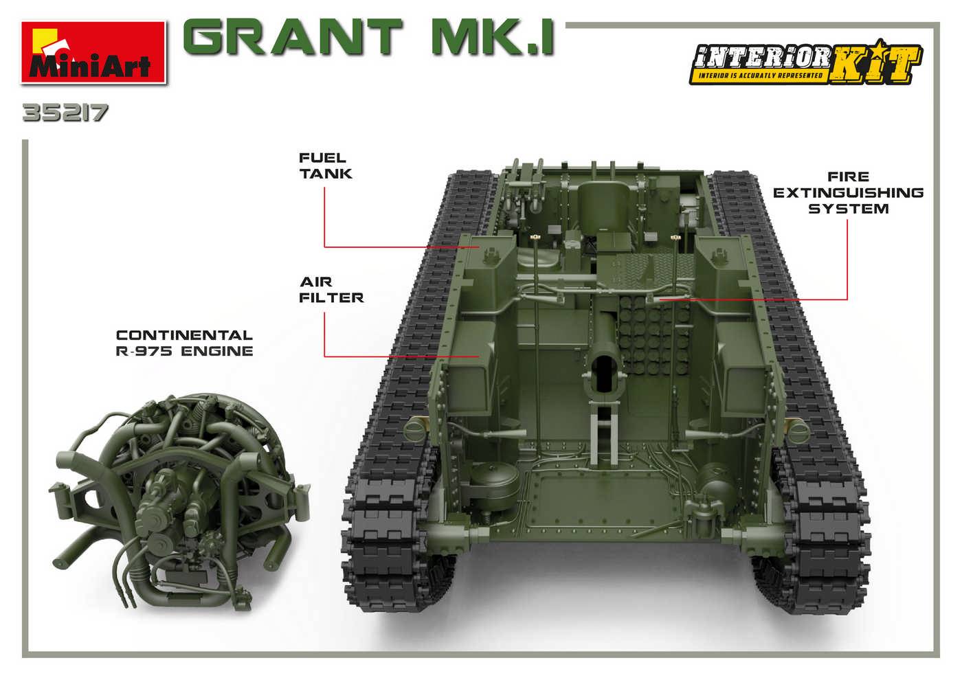 GRANT Mk.I INTERIOR KIT – Image 11