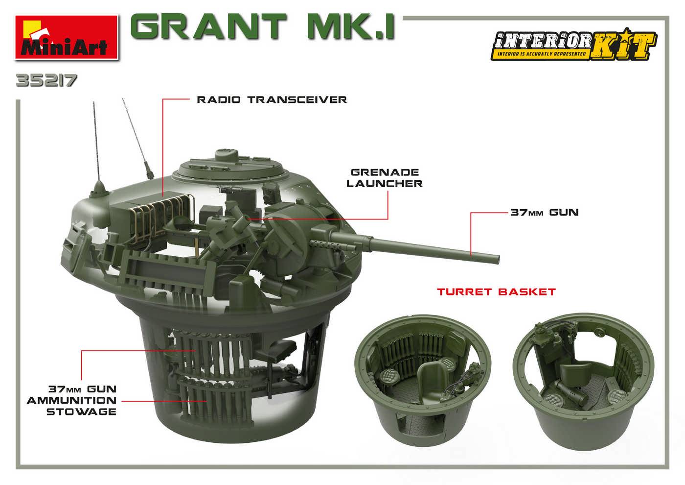 GRANT Mk.I INTERIOR KIT – Image 15